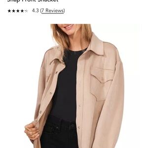 Vince Camino Snap Front Shacket